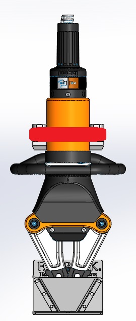 ENBRACK mount for Holmatro G/SP 5240 CL. Upright