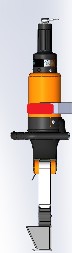 ENBRACK mount for Holmatro SP 5240. Upright.