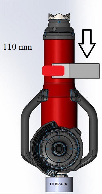 Zylinder Block PTR 50 -S- & -LF -110mm