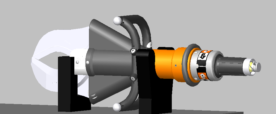 ENBRACK mount for Homatro CU 4055 and  Holmatro CU 4055 C. Kind of Storage: horizontally at the side.