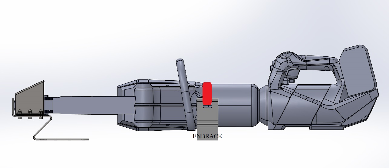 ENBRACK Halterung für Weberrescue SP 60 BS
