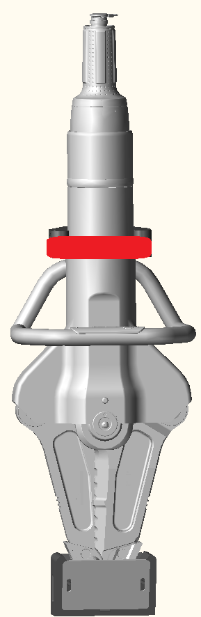 ENBRACK mount for  Holmatro G/CT 5160, upright