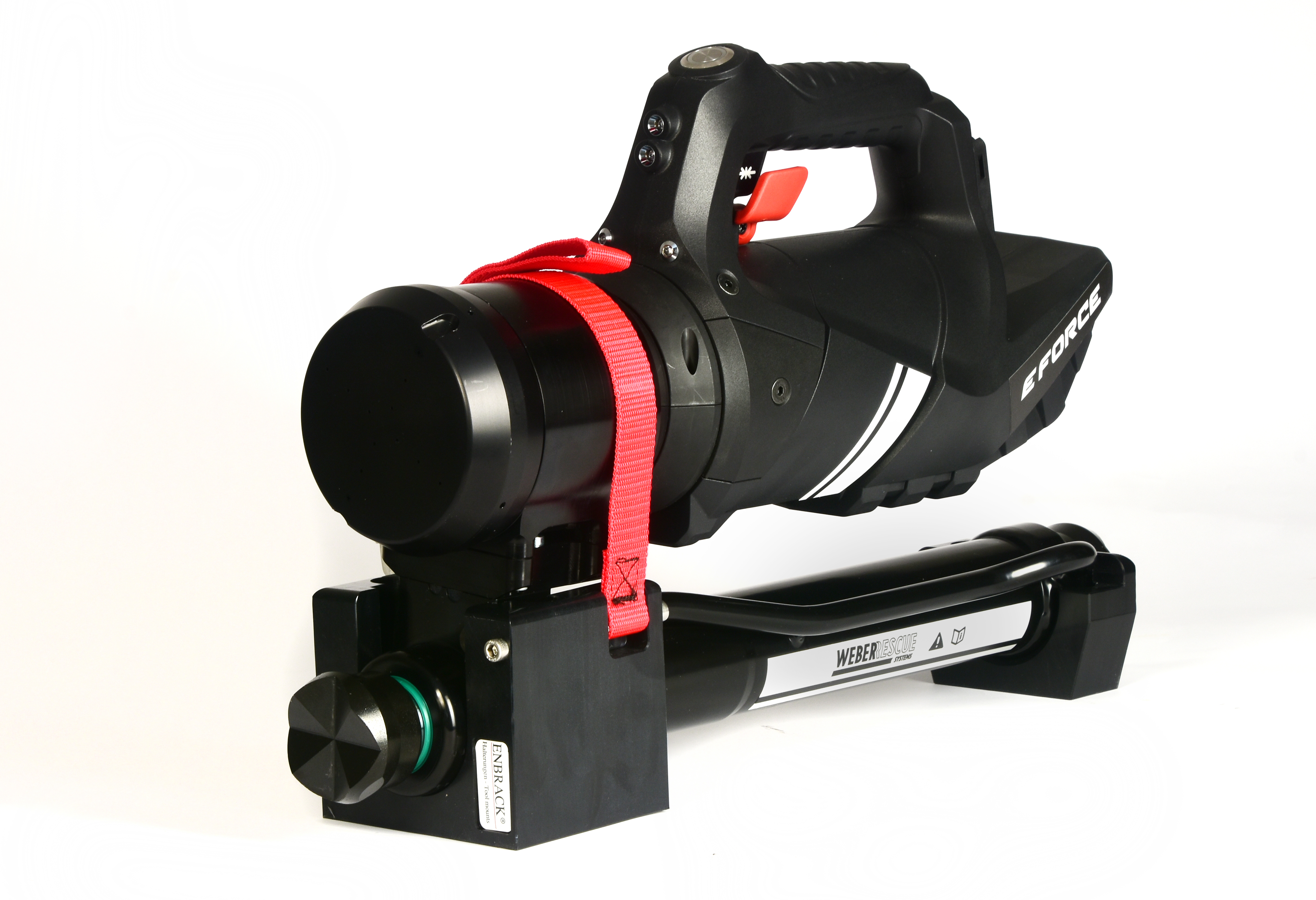 ENBRACK Halterung für Weber Rescue RZ 1-910 E-Force, RZ 1-910 Smart-Force ,  liegend seitlich, ab Baujahr 01/2024 