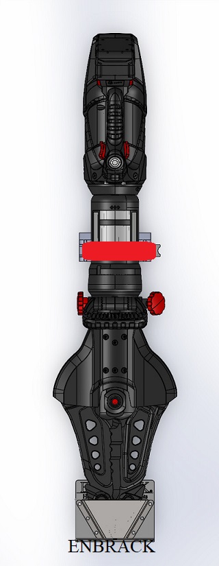 ENBRACK Halterung für Weber Rescue Kombigerät SPS 480/ SPS 480 E-Force/S-Force, stehend 