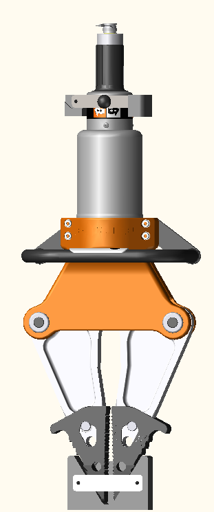 ENBRACK mount for Holmatro SP 4260, Upright