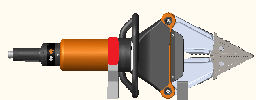 ENBRACK mount for Holmatro SP 5260 sideways