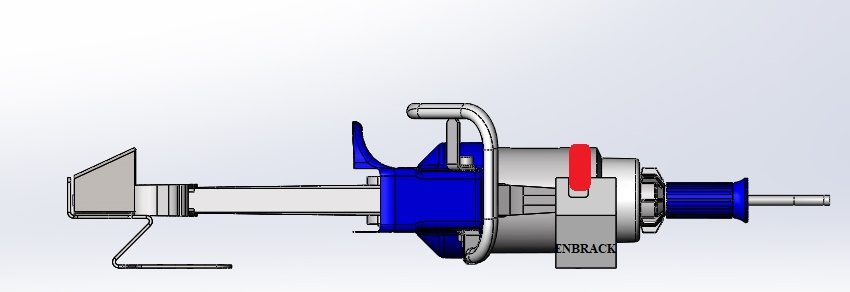 ENBRACK Halterung für Lukas SP 510, liegend