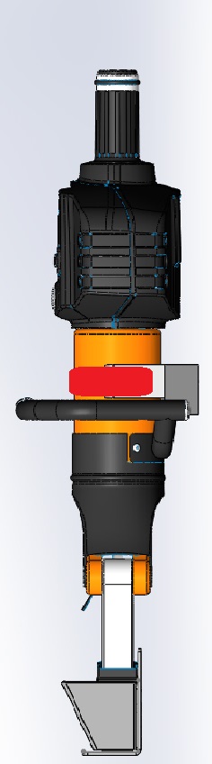 ENBRACK mount for Holmatro G/SP 5240 CL. Upright