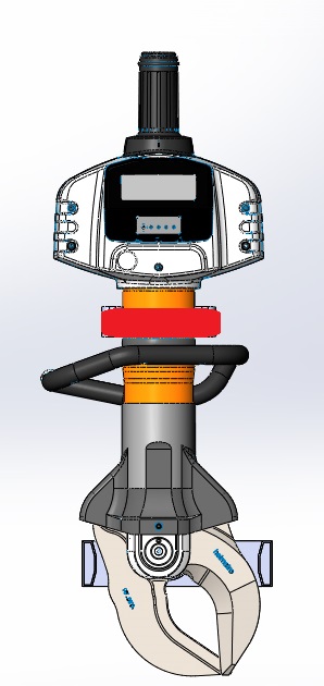 ENBRACK Halterung für Holmatro G/CU 5040 i, liegend.