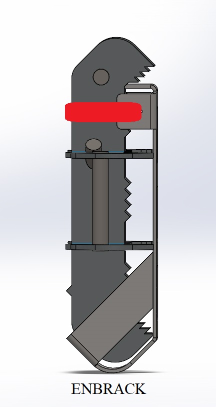 ENBRACK mount for Holmatro Cross Ram Support XRSO1 S 