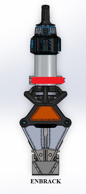 ENBRACK mount for Holmatro PSP 60, upright