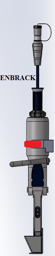 ENBRACK Halterung für Lukas SP 555 , stehend