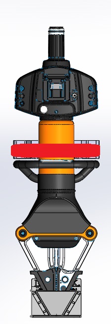 ENBRACK mount for  Holmatro GSP 5250  , upright