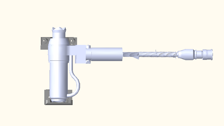 ENBRACK Halterung für Weberrescue RZT 2-600 / RZT 2-600 RC7, liegend