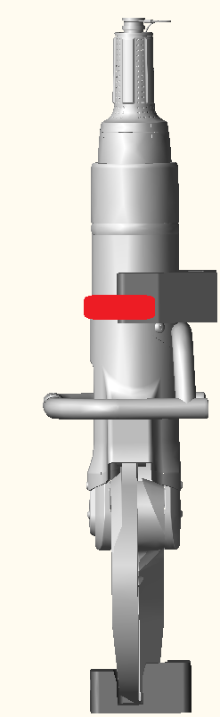 ENBRACK mount for Holmatro G/CU 5060, upright