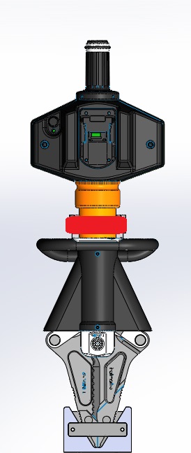 ENBRACK mount for Holmatro G/CT 4150. Upright