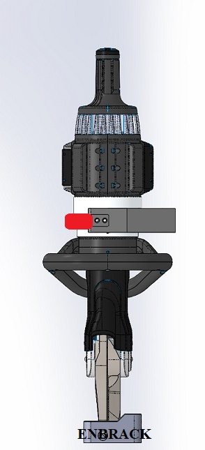 ENBRACK mount for Holmatro PCU 40, upright