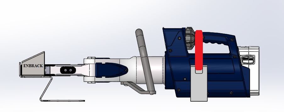 ENBRACK Halterung für Lukas SP 333 E3, liegend