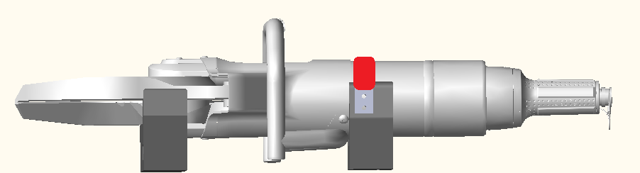 ENBRACK Halterung für Holmatro G/CU 5060 , liegend