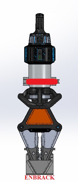 ENBRACK mount for Holmatro PSP 50, upright