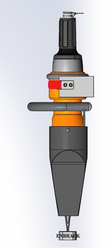 ENBRACK mount for  Holmatro PW 5624, upright