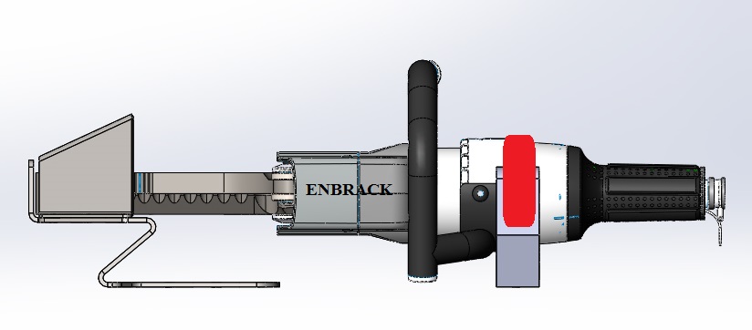 ENBRACK Halterung für Holmatro HCT 5111, liegend