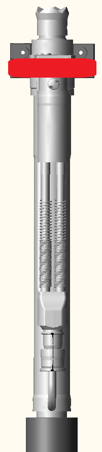 ENBRACK Halterung für Weberrescue RZ 1-3 Serie, stehend Steuergriff oben vorn