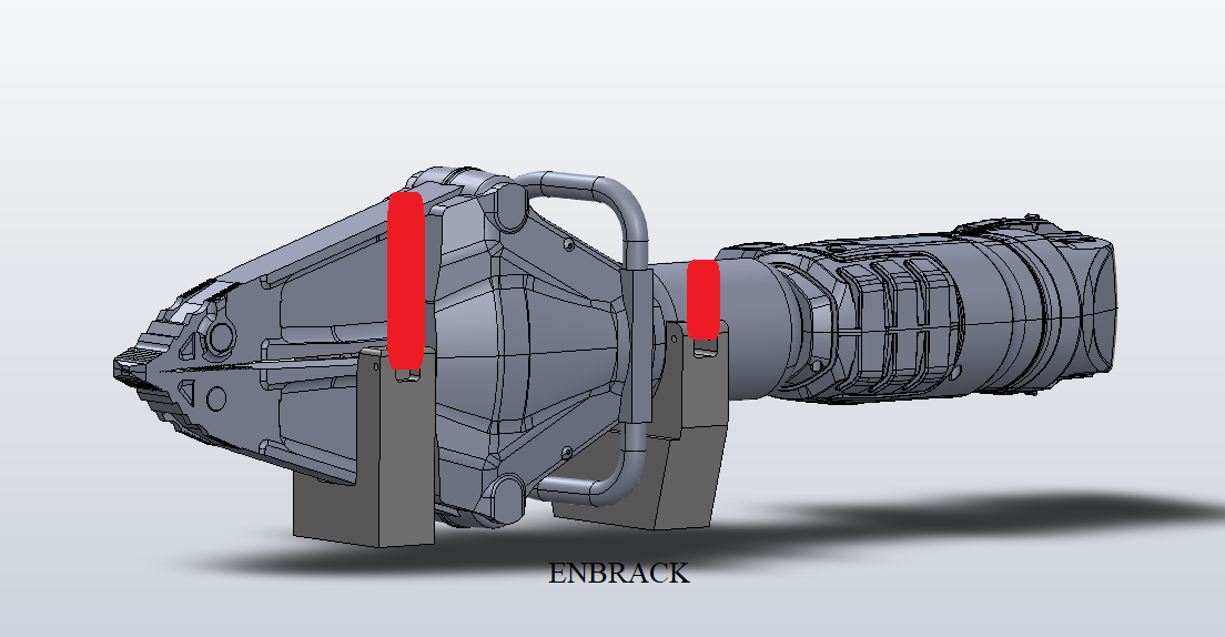 ENBRACK mount for Weberrescue SP 60 BS