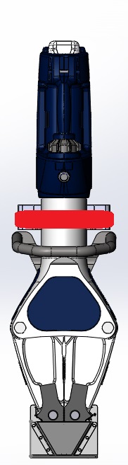 ENBRACK Halterung für Lukas SP 555 E2, stehend