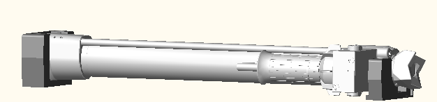 ENBRACK mount for LUKAS Ram R 410/ R412/ R 414. Horizontally