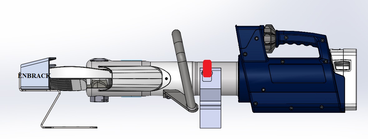 ENBRACK mount for Lukas Schneidgerät S 788 eWXT, horizontally