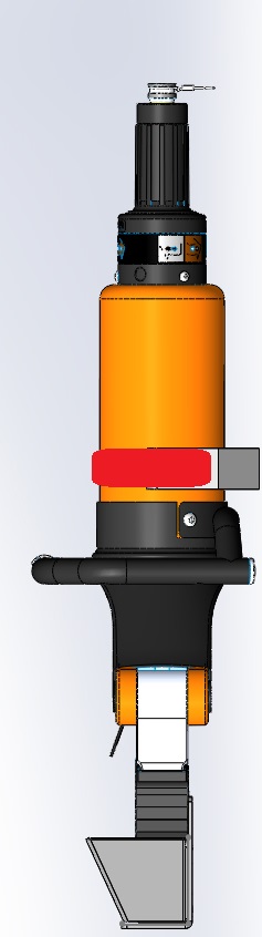 ENBRACK mount for Holmatro SP 5280. Upright.