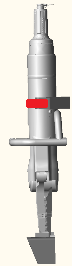 ENBRACK mount for  Holmatro G/CT 5160, upright