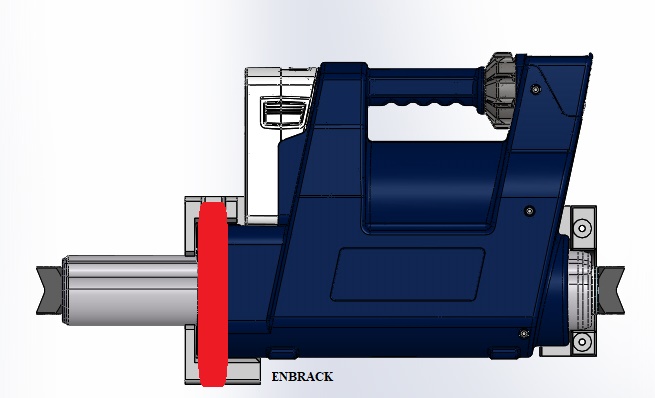 R522eWXT-Zusammenbau-LF-1100-180_1100-173_3 ENBRACK mount for Lukas Rescue Ram R 522 E3,  horizontally