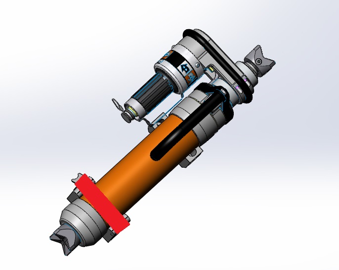 Halterung für Holmatro XR 4360/C, liegend