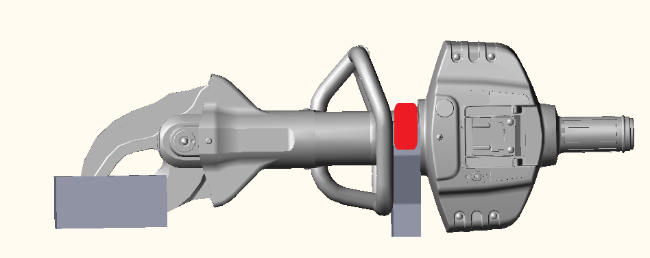 ENBRACK mount for  Holmatro GCU 5030 i, sideways