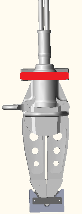 ENBRACK mount for Weber Rescue SP 49 upright