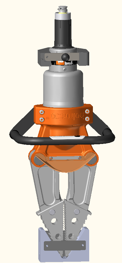 ENBRACK mount for Holmatro SP**40/41, upright