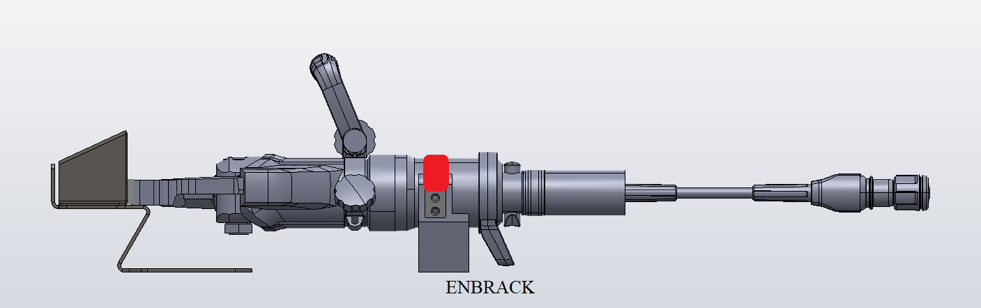 ENBRACK mount for Weber Rescue Combitool SPS 270, horizontally ENBRACK mount for Weber Rescue Combitool SPS 270, horizontally