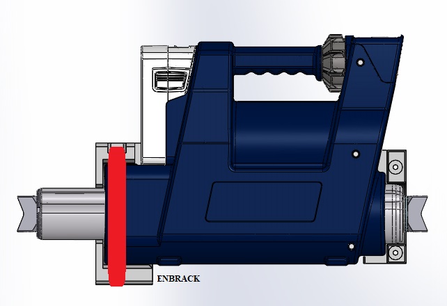 ENBRACK mount for LukasRescue Ram R 521 E3,  horizontally