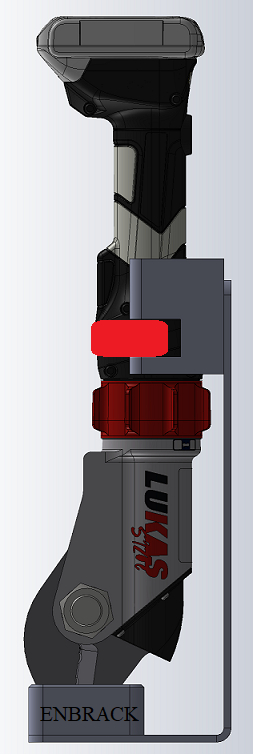 ENBRACK mount for Lukas Cutter S120 POWERCUT 