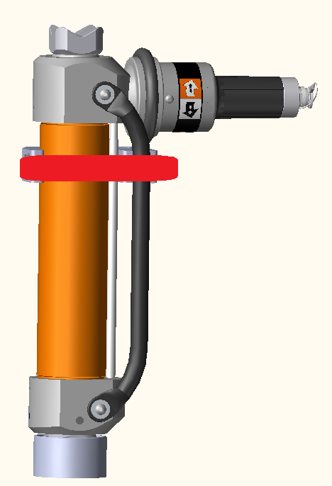 ENBRACK Halterung für Holmatro TR**40/50, stehend