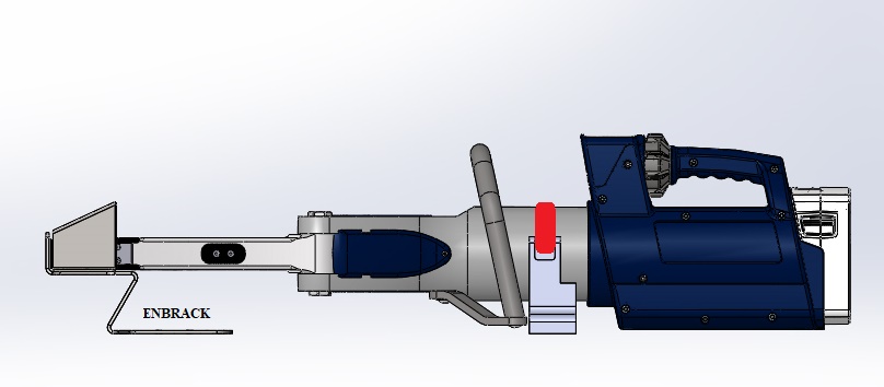 ENBRACK Halterung für Lukas SP 777 E3, liegend