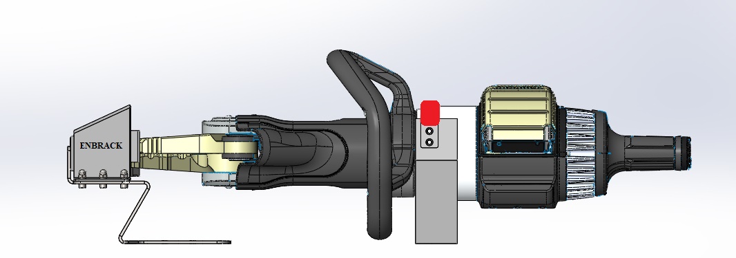 ENBRACK mount for Holmatro PCT 60, horizontally