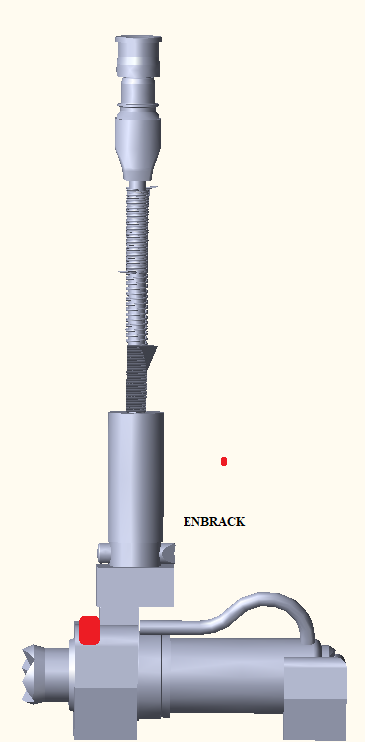 ENBRACK Halterung für Weberrescue RZT 2-600 / RZT 2-600 RC7, liegend seitlich