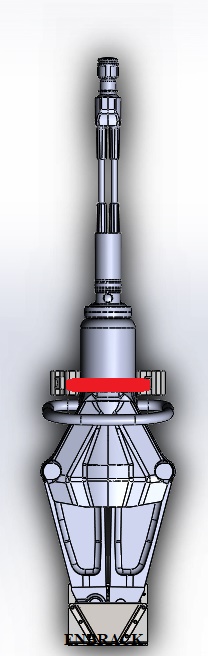 ENBRACK Halterung für Weberrescue SP 50 BS / SP 50 BS E-Force, stehend