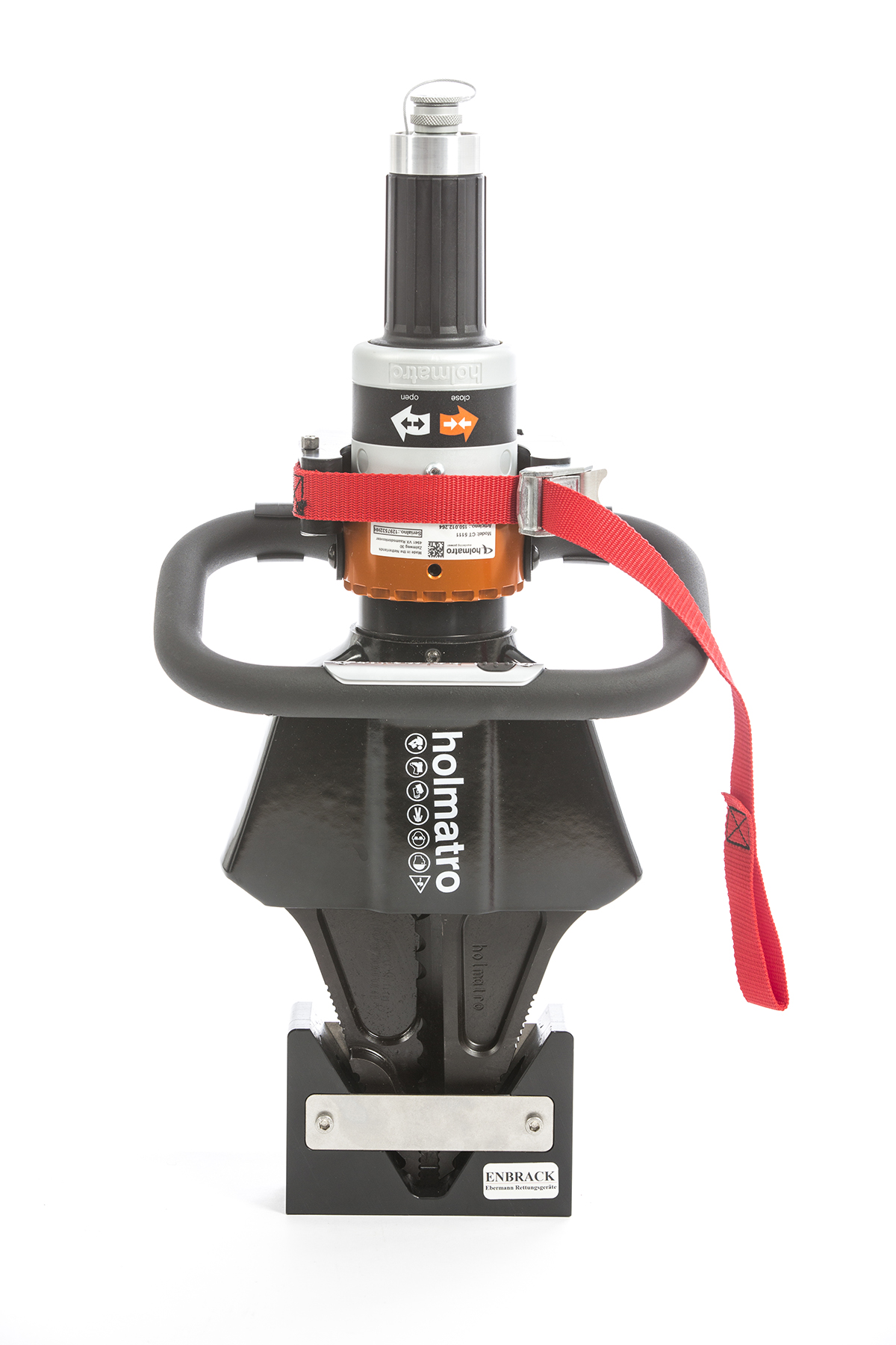 Enbrack_05_2017_01_Klein_17 ENBRACK mount for Holmatro CT 5111. Upright.