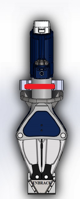 ENBRACK mount for Lukas SP 777 E3, upright