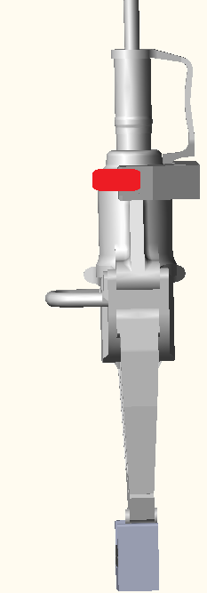 ENBRACK Halterung für Weber Rescue SP 49, stehend