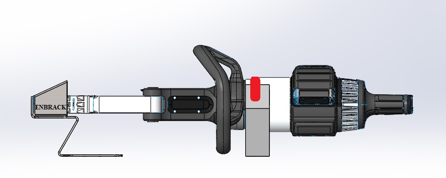 ENBRACK Halterung für Holmatro PSP 40 , liegend